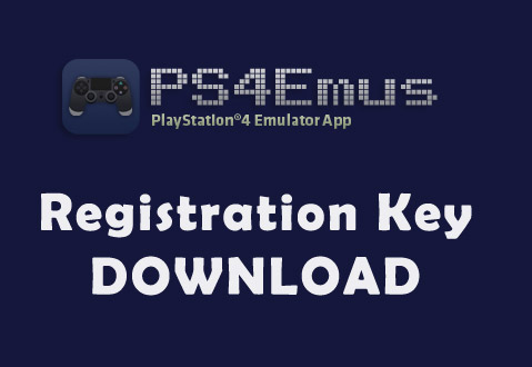 PS4Emus Registration Key